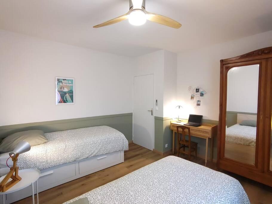 Grand Appartement Avec Jardin Bretenoux Dış mekan fotoğraf